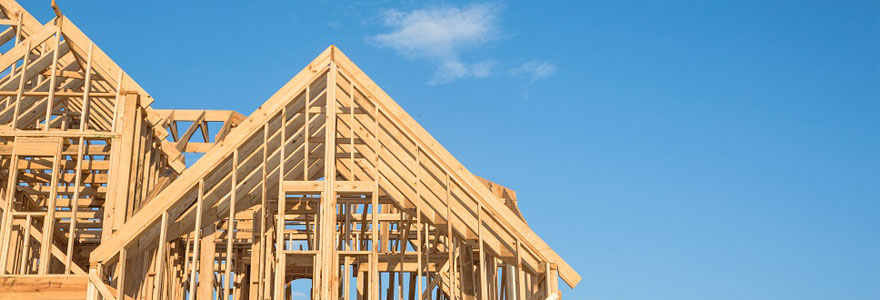 Construction de maison à ossature en bois